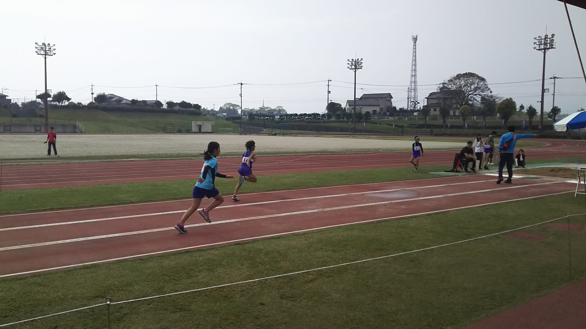 子供たちの陸上大会を観に行きました 村上とものぶ